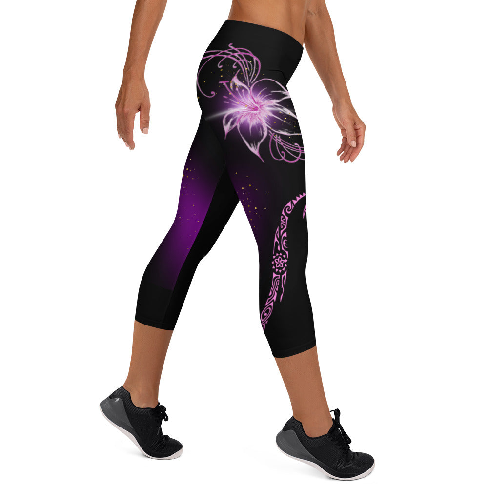 Harmonious Inked Capri Leggings