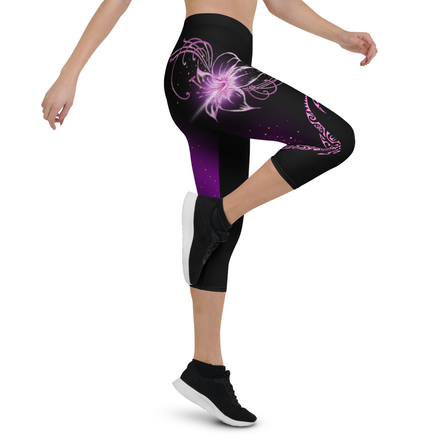 Harmonious Inked Capri Leggings