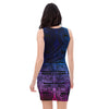 Gradient Purple Dress with Patutiki