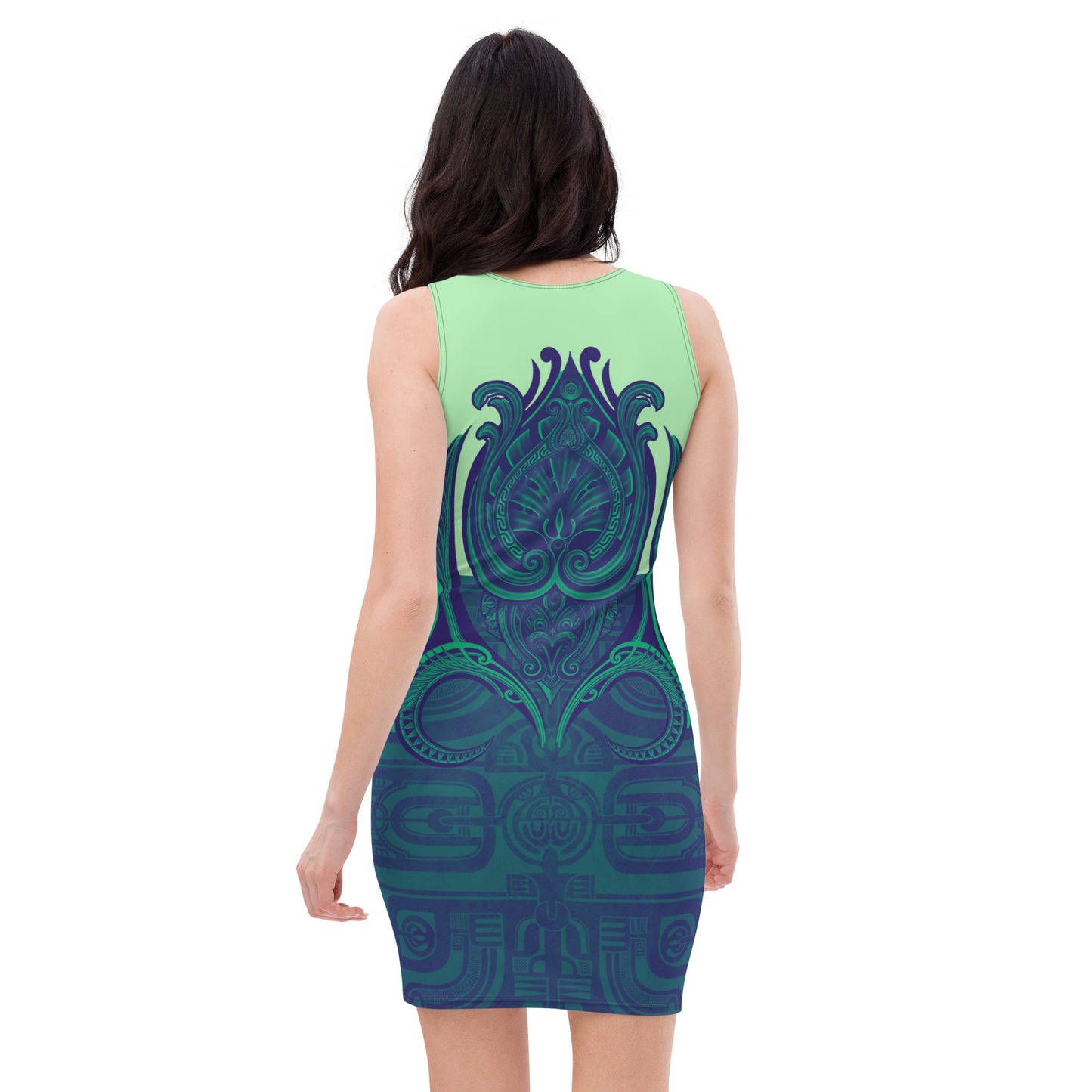 Fusion Patutiki Dress back
