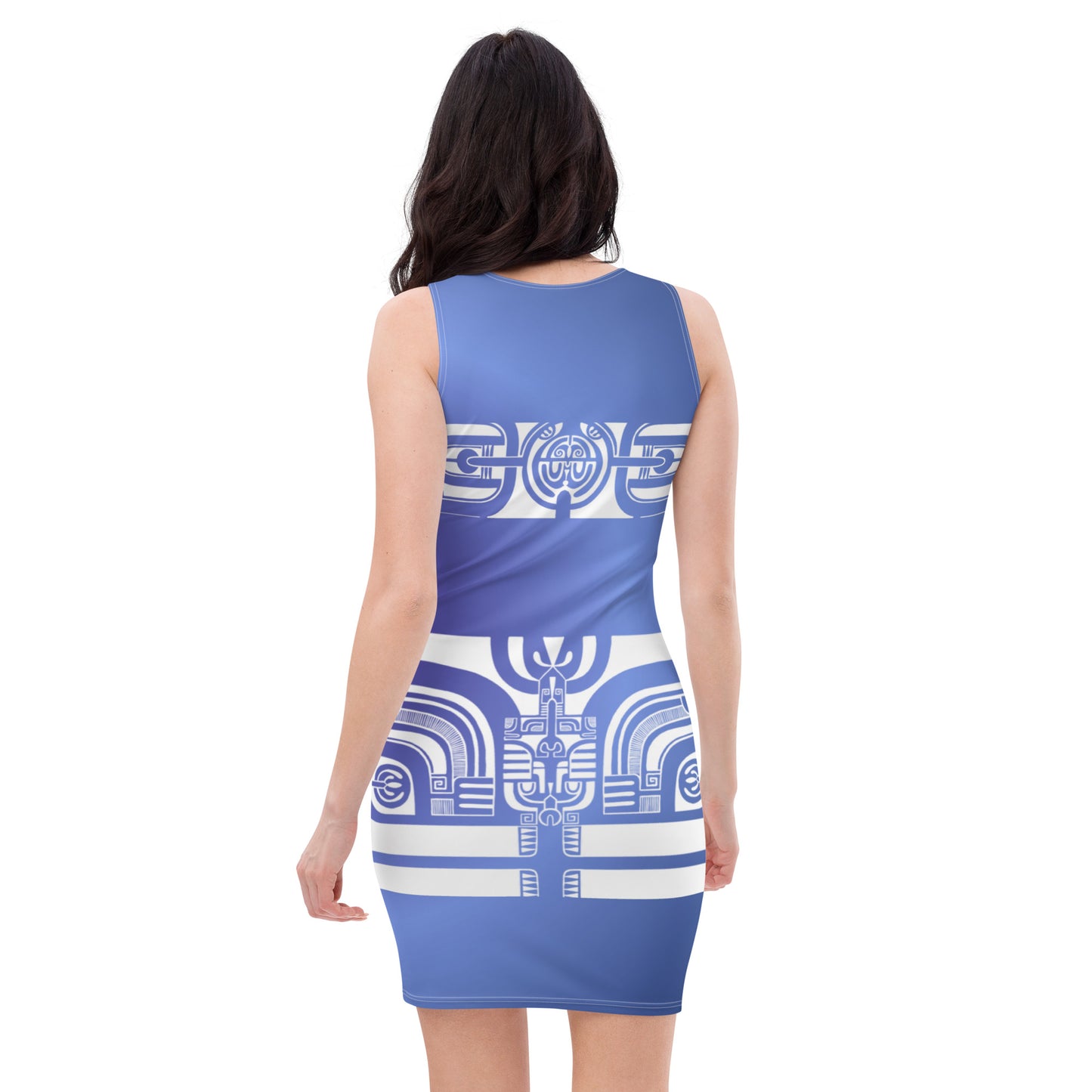 Blue Gradient Patutiki Dress