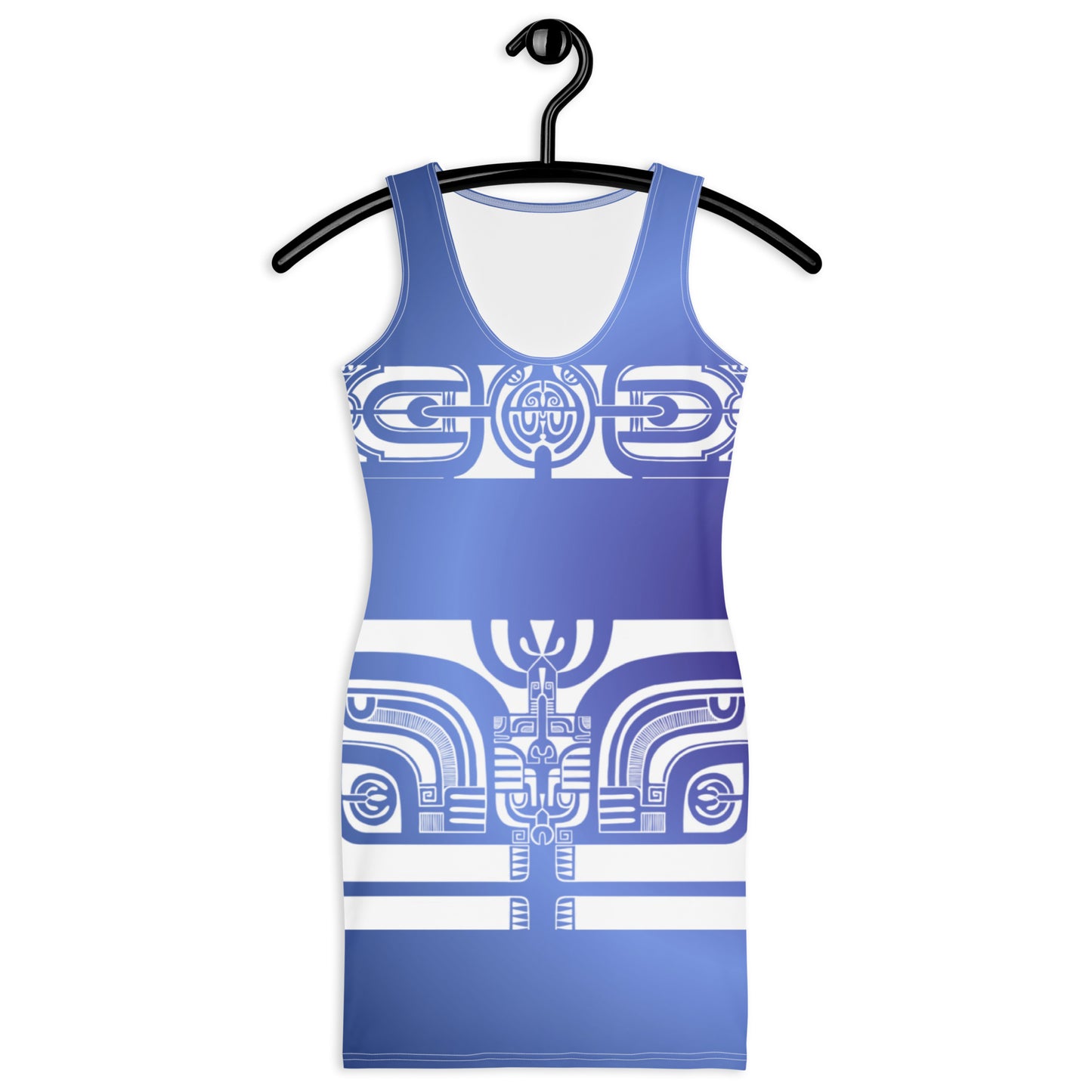 Blue Gradient Patutiki Dress