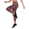 Black Leggings Pacific Pink Sparkle Pattern