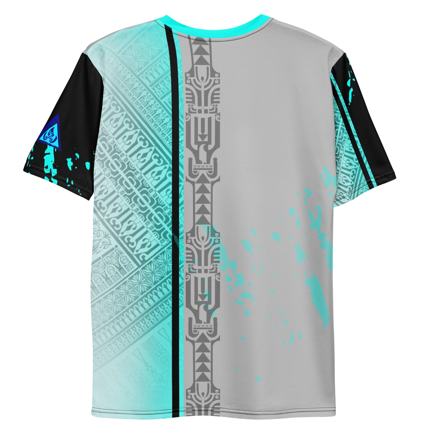 Edgy Tattoo Pattern Gradient Tee