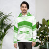 Polynesian Green Style Graphic Hoodie