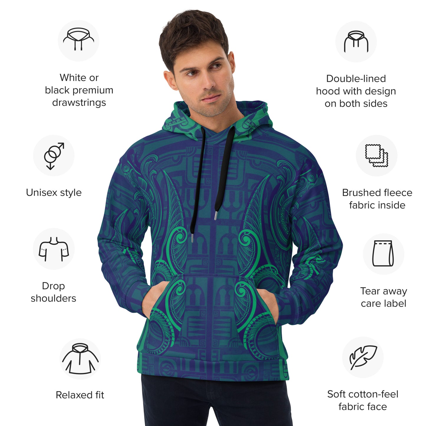 Fusion Patu Tiki Hoodie