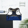 Gold Polynesian Graphic Sports bra