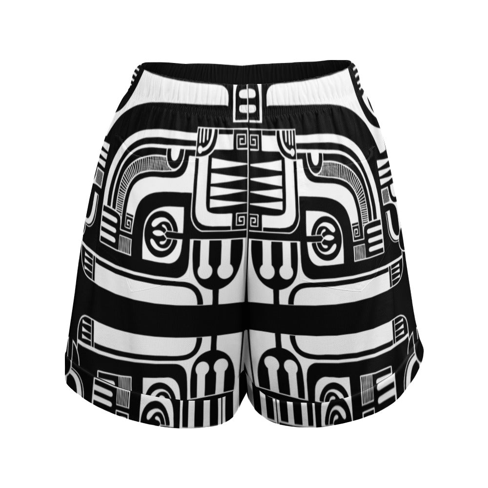 Women's Patutiki High-Waist Shorts
