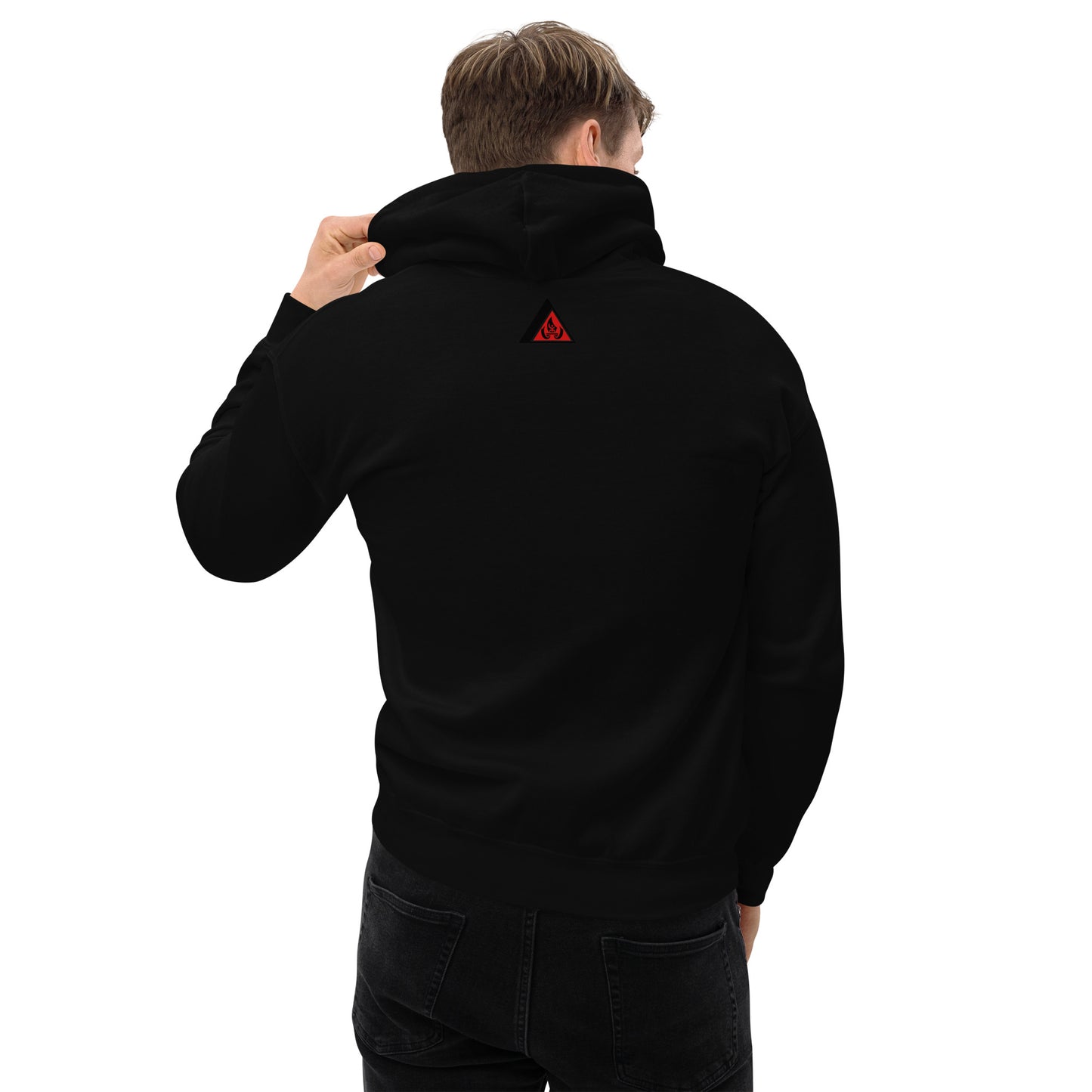 Eye-catching White Framed Hoodie