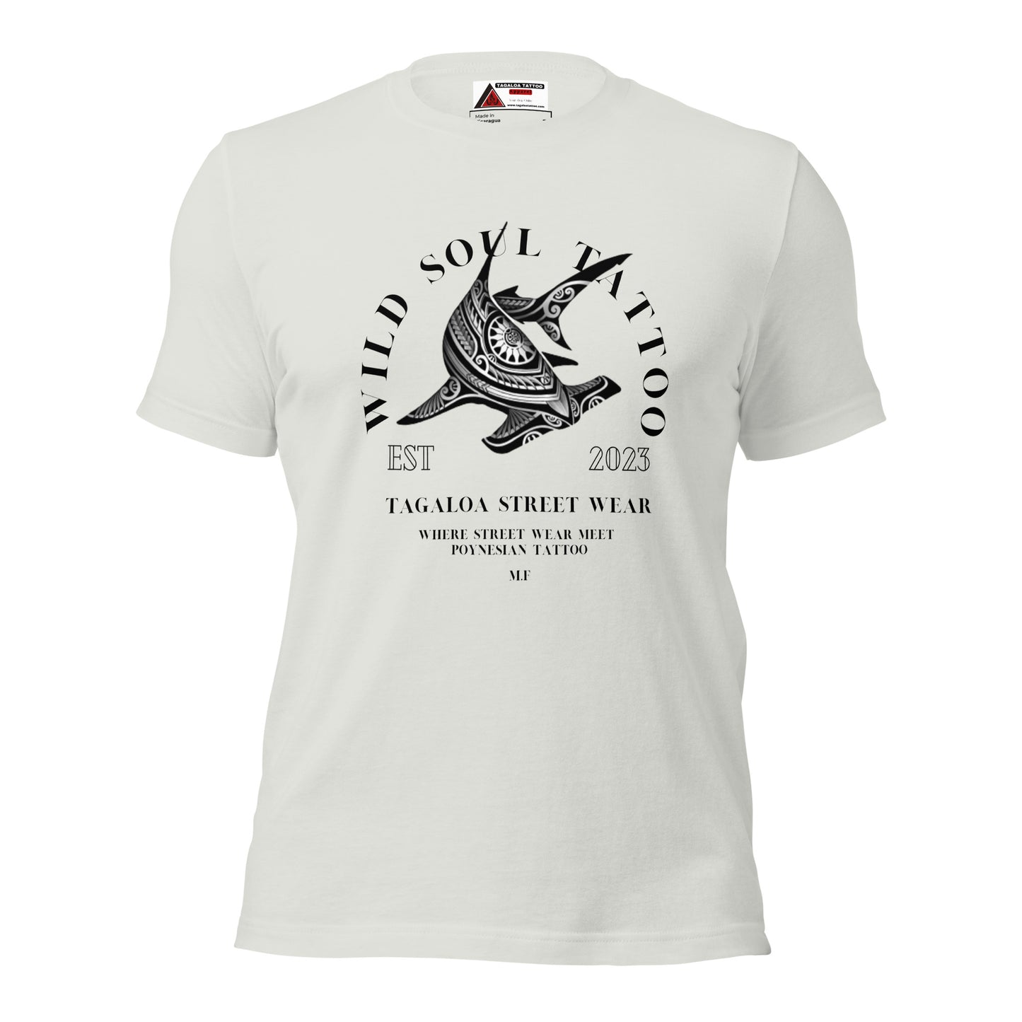 Wild Soul Tattoo Shark T-shirt