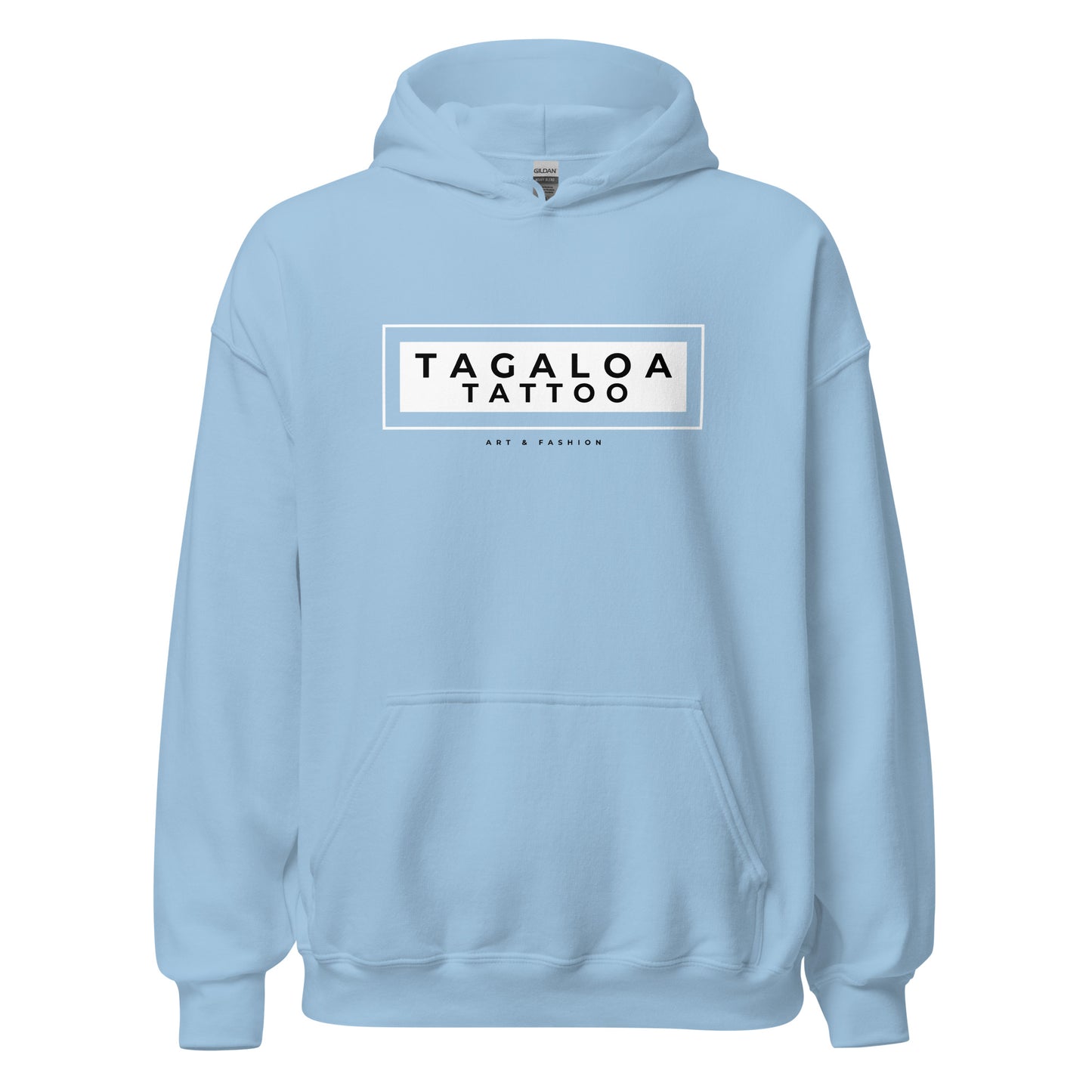 Black White Tagaloa Tattoo Hoodie