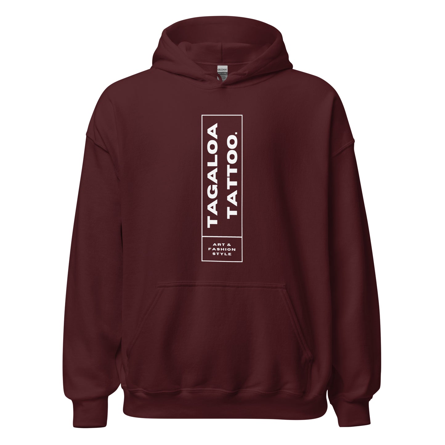 Eye-catching White Framed red Hoodie