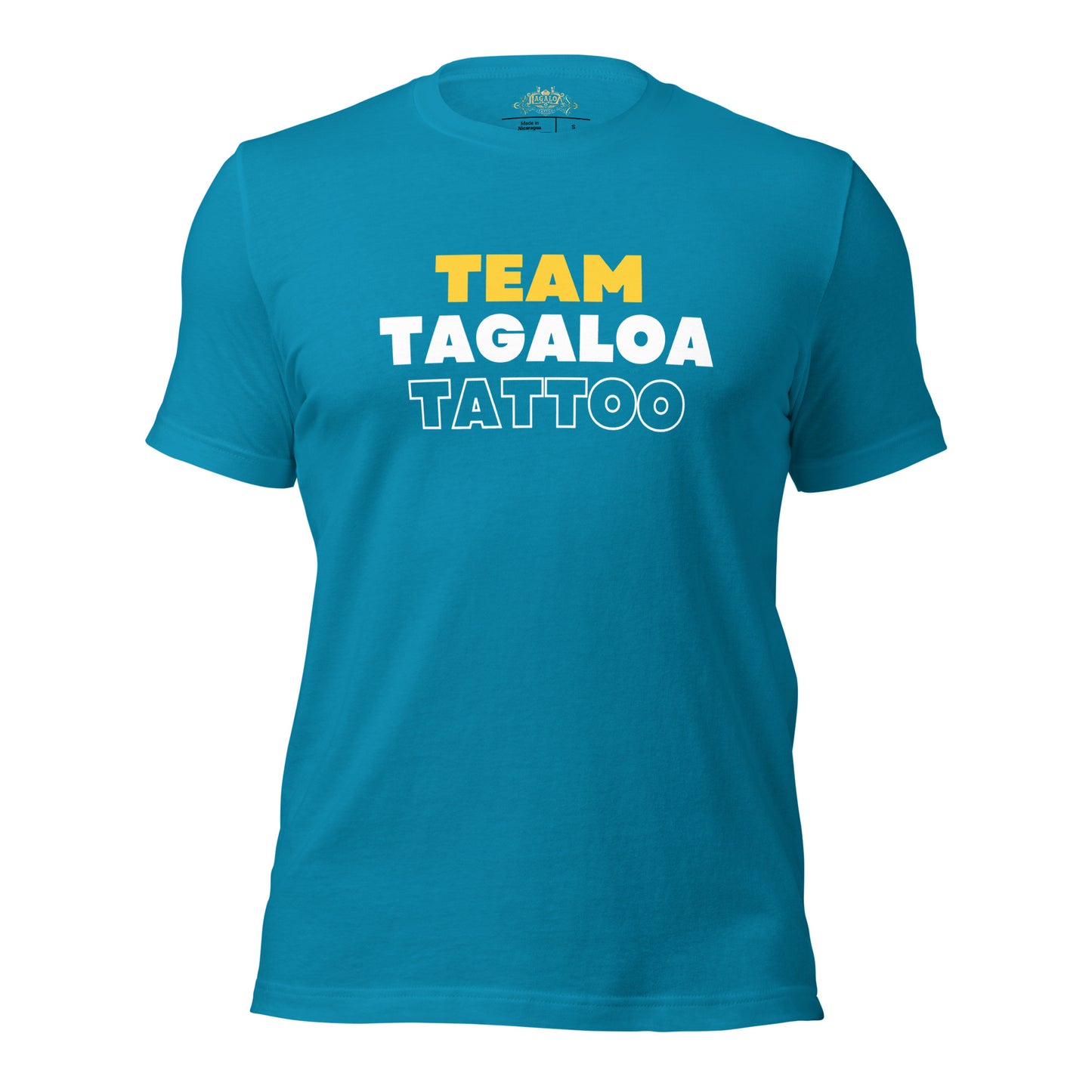 Yellow White Team Tagaloa Tattoo Tee