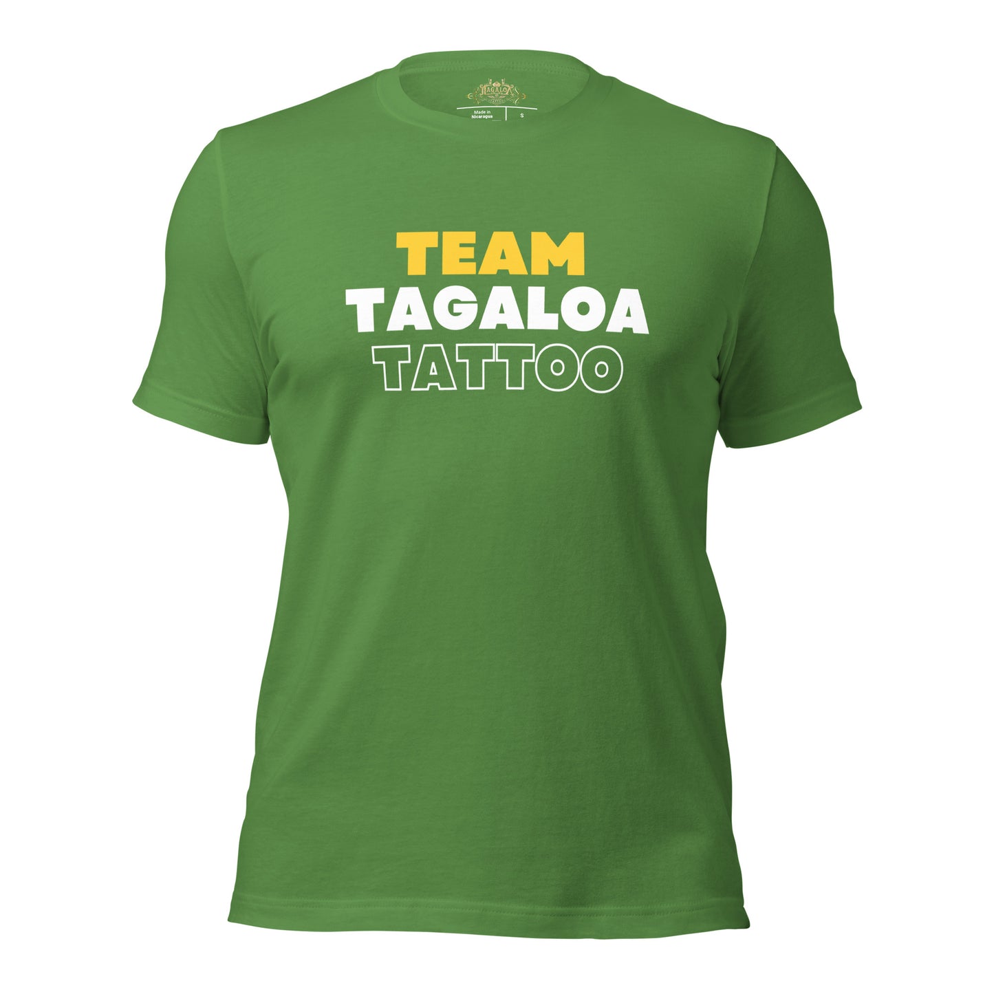 Yellow White Team Tagaloa Tattoo Tee