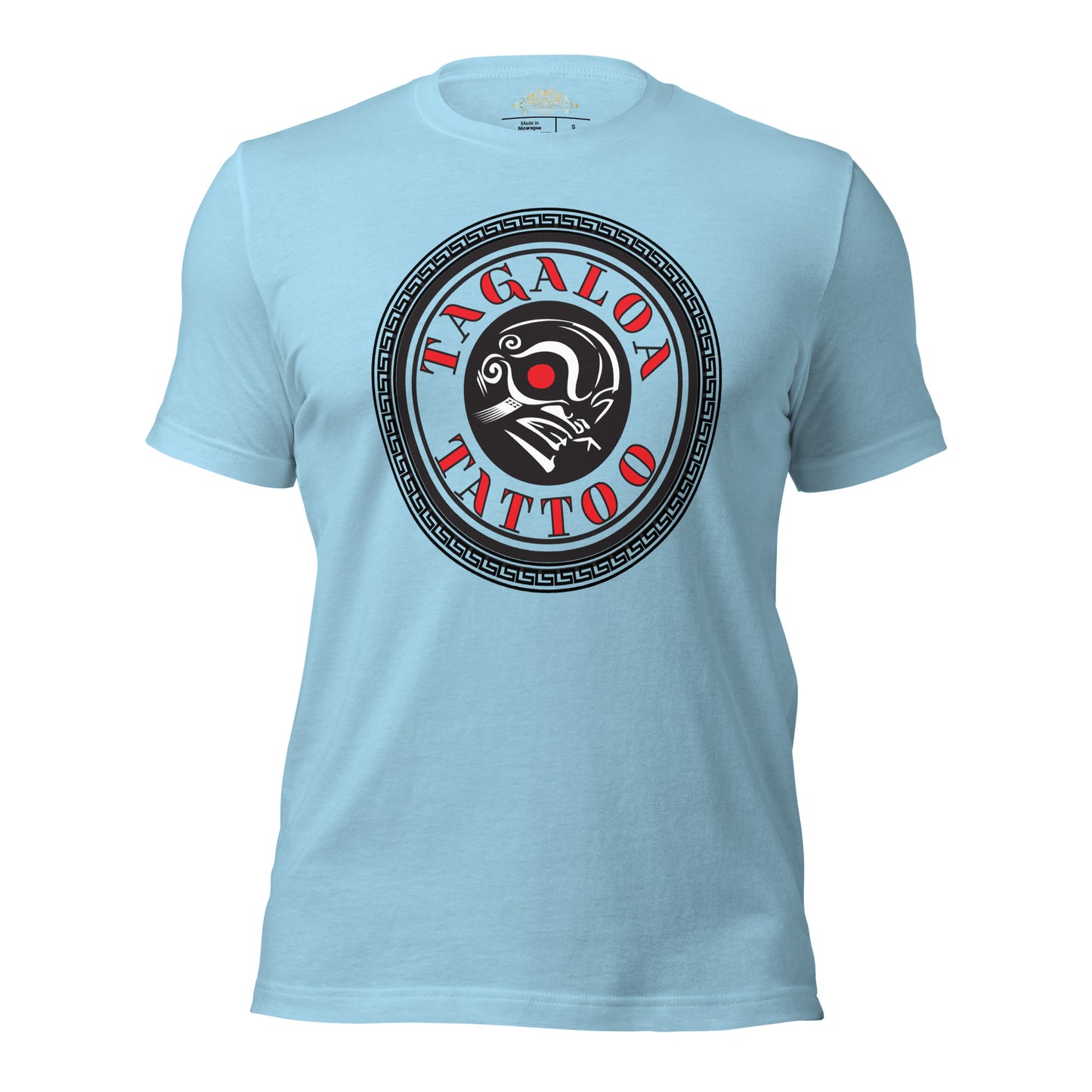 Blue Classic Tagaloa Tattoo Logo Tee
