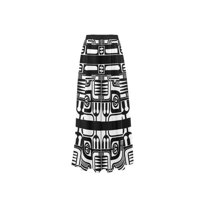 Women's Patutiki Long Slit Skirt