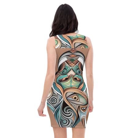 Abstract Movement Dress
