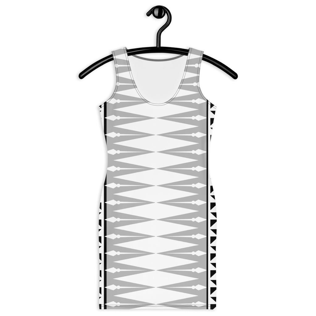 Dress with W&F style pattern 