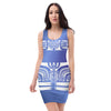 Blue Gradient Patutiki Dress
