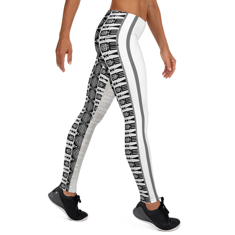 Black and White Harmony  Leggings