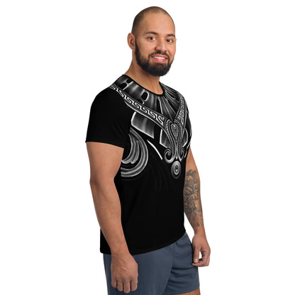 Leaf and Tiki Sport T-shirt