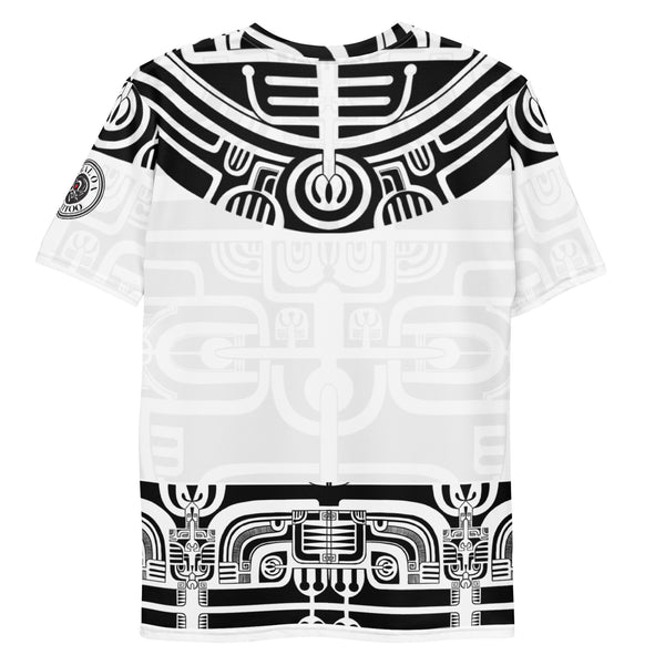 TAGALOA TATTOO APPAREL  Black T-Shirt with White Patutiki Pattern –  Tagaloa Tattoo Apparel
