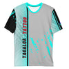 Edgy Tattoo Pattern Gradient Tee