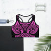Purple Tiki Sports bra