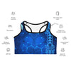 Futuristic Pacific Sports Bra