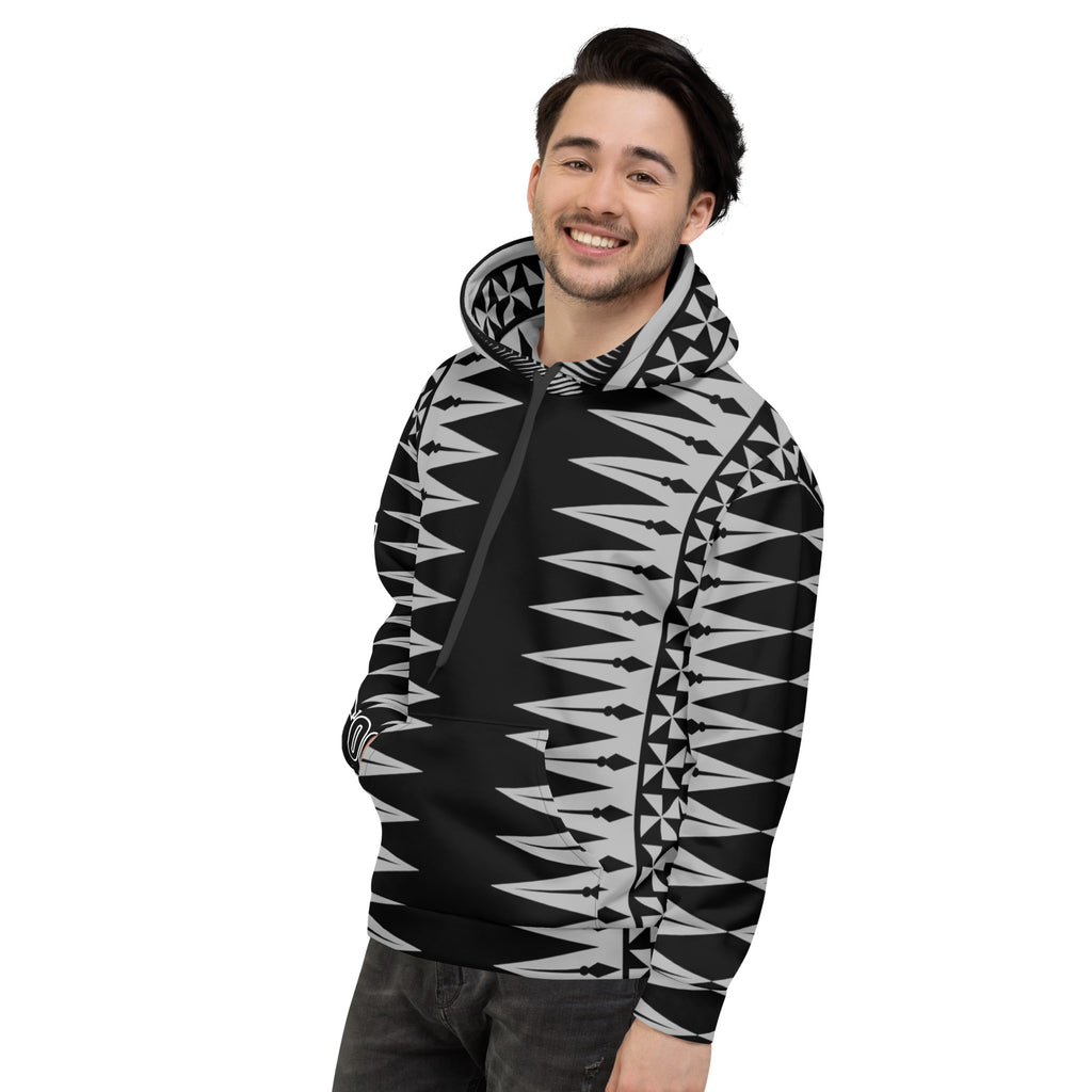 Stylish Pacific Pattern Hoodie