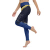 Gold Polynesian Graphic Yoga Leggings