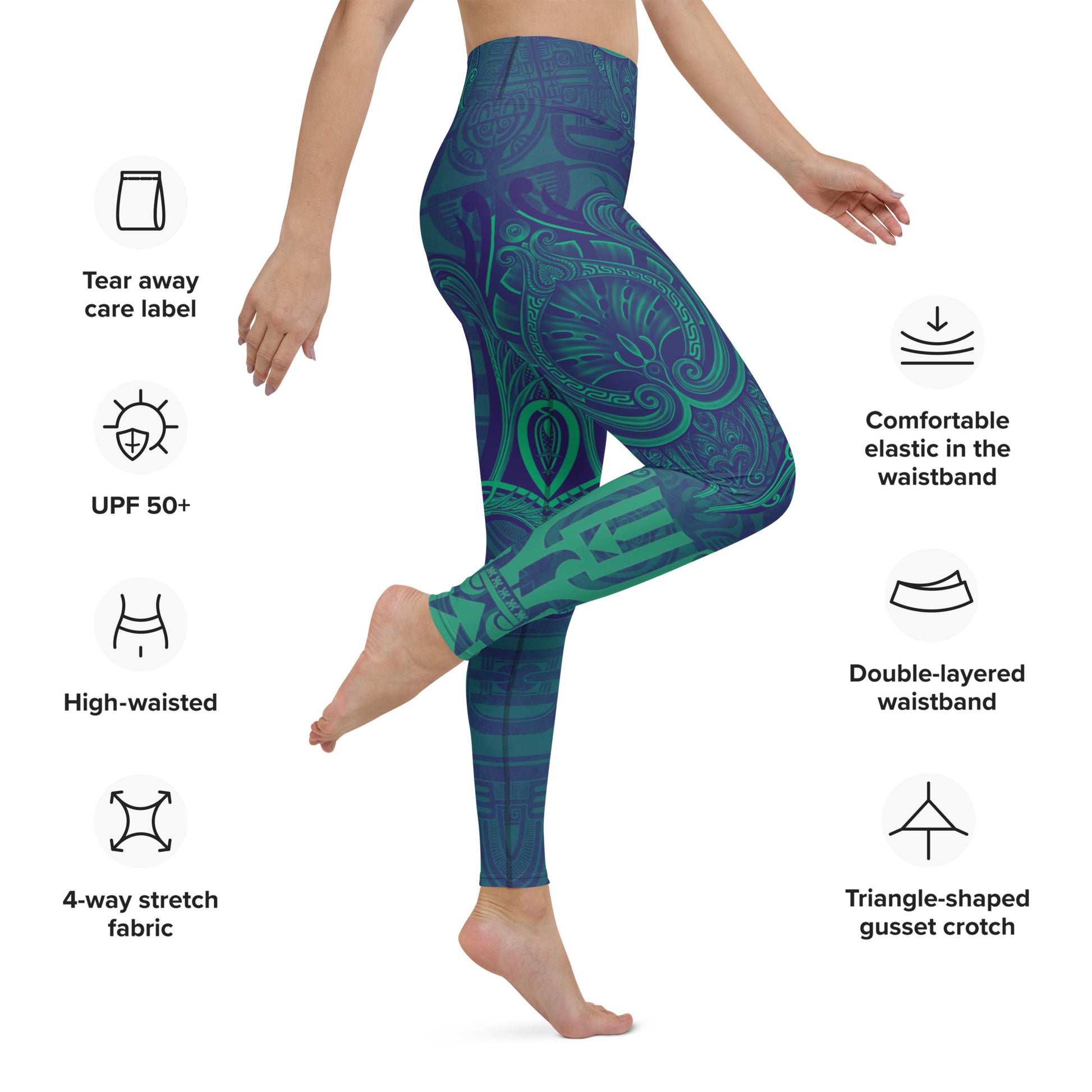 Fusion Patu Tiki Yoga Leggings