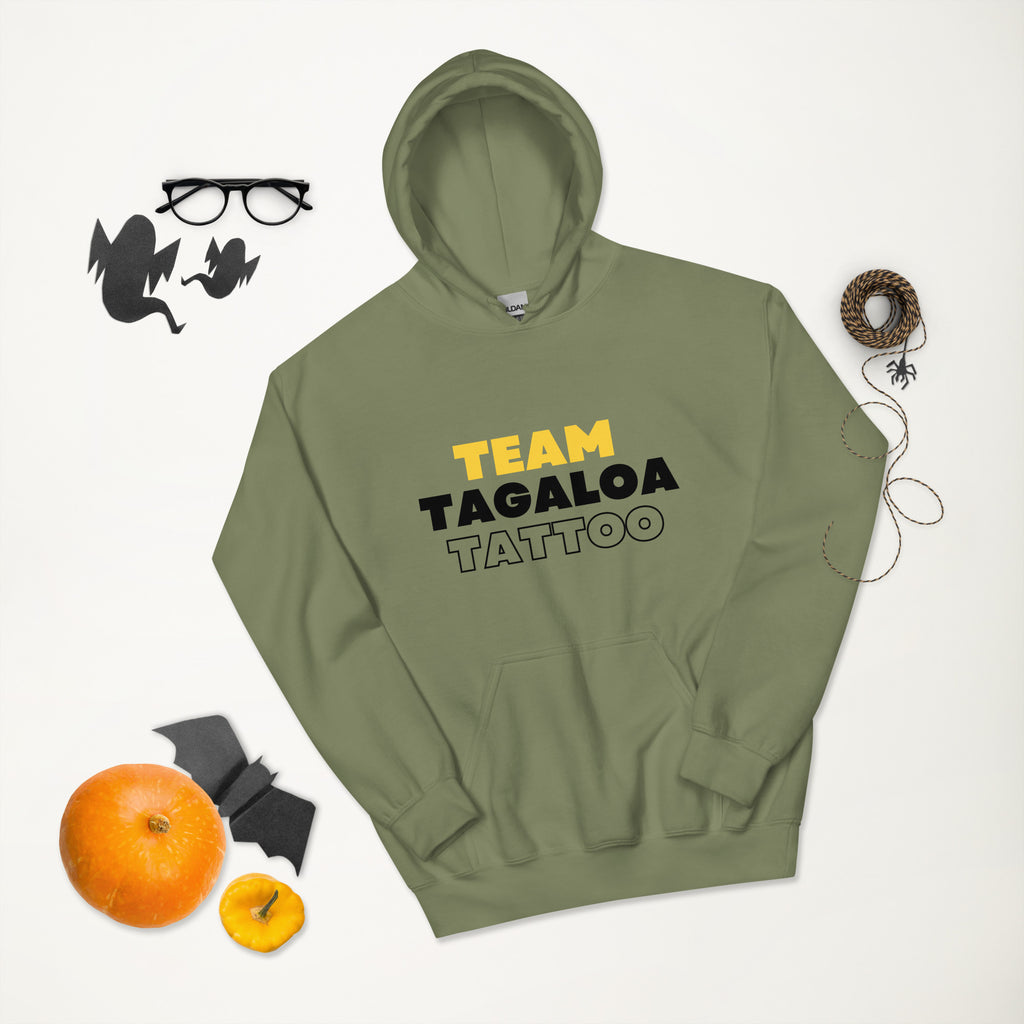 Yellow and Black Team Tagaloa Hoodie