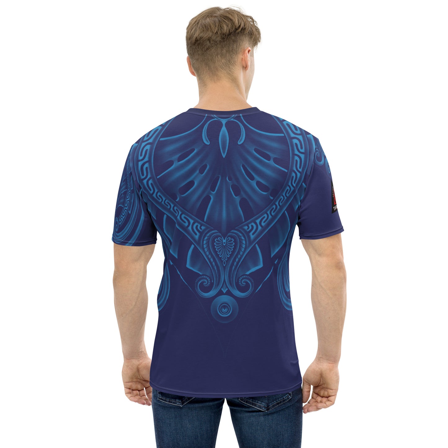 Pacific Islander Inspired Blue T-Shirt