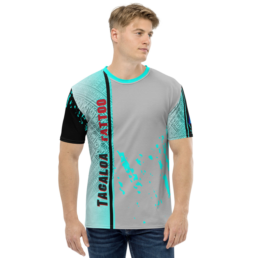 Edgy Tattoo Pattern Gradient Tee