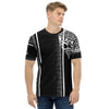 Tagaloa tattoo Polynesian Tiki Tee: Black and white Tiki design