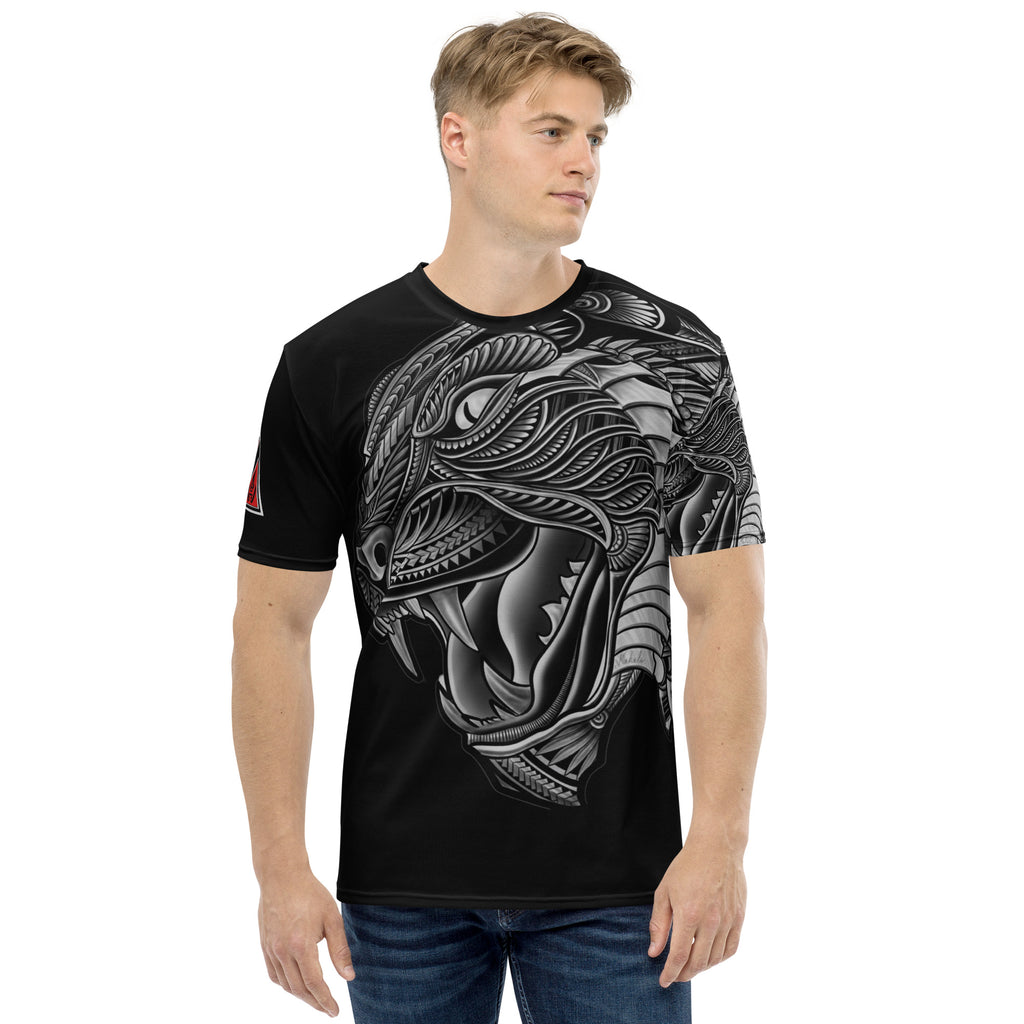 Pacific-Style Tiger Tattoo Tee