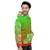 Green-Orange Gradient Hoodie