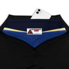Blue Sport Leggings with Gold Stripes