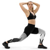 Black Braided Sport Leggings
