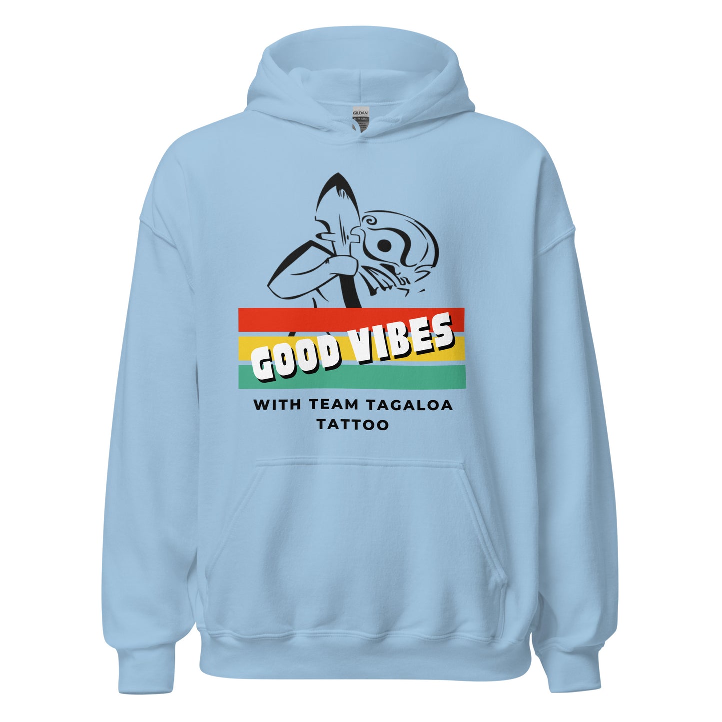 Good Vibes With Team Tagaloa Tattoo Hoodie