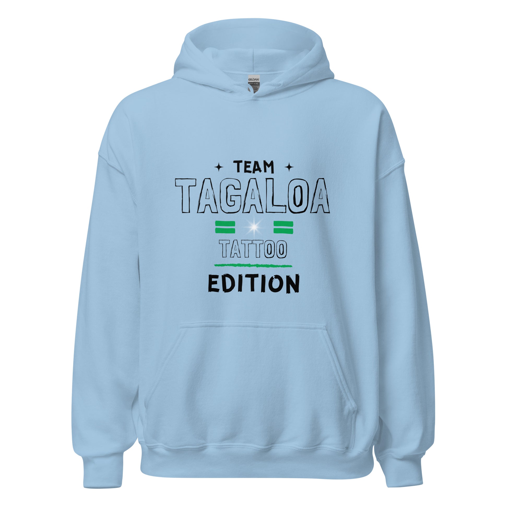 Team Tagaloa Tattoo Edition blue Hoodie