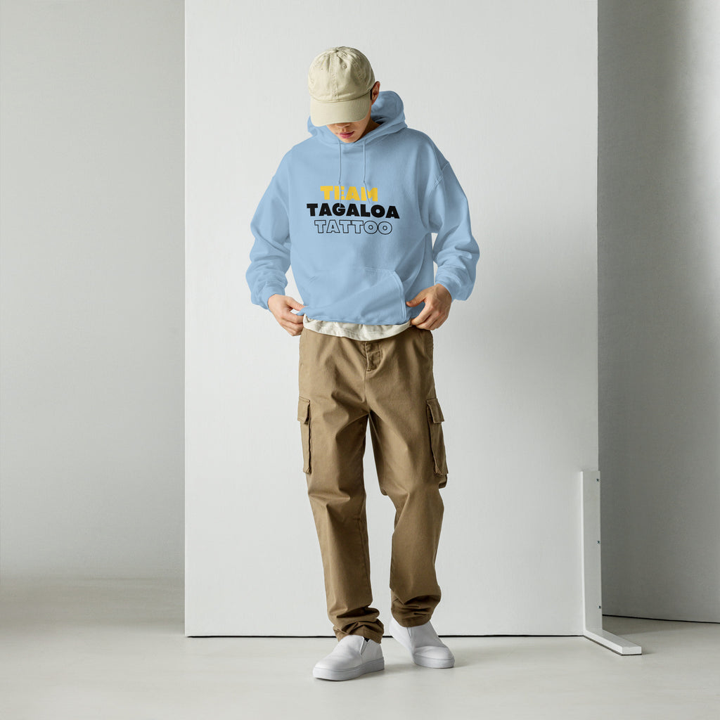 Yellow and Black Team Tagaloa Hoodie