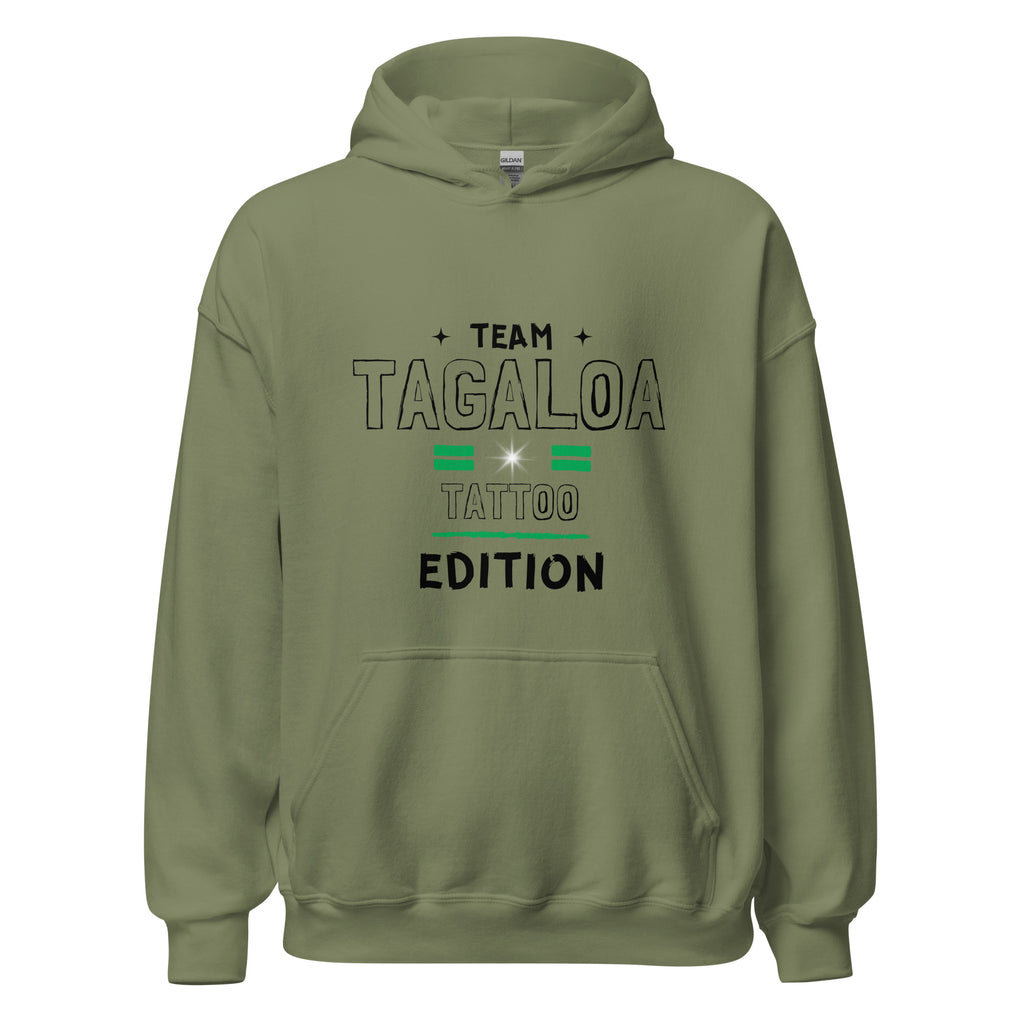 Team Tagaloa Tattoo Edition Green Hoodie
