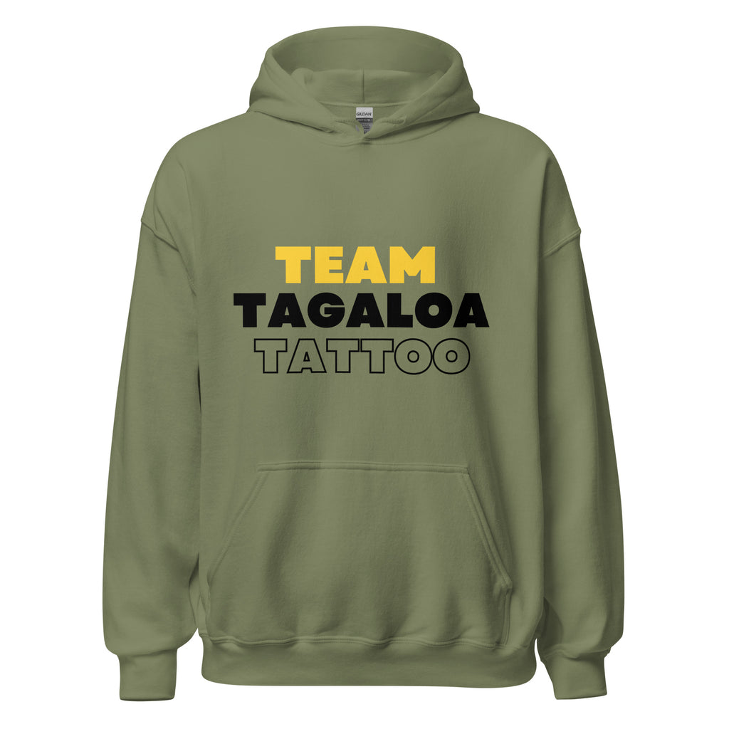 Yellow and Black Team Tagaloa Hoodie