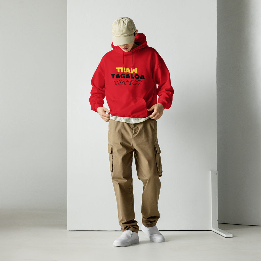 Yellow and Black Team Tagaloa Hoodie