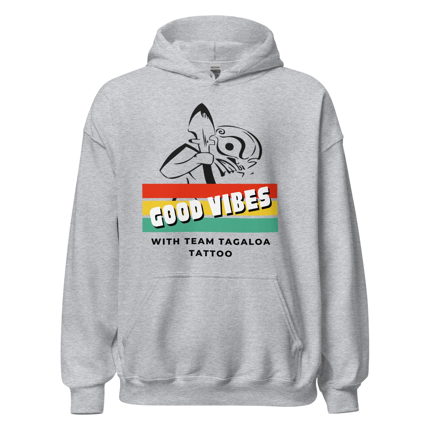 Good Vibes With Team Tagaloa Tattoo Hoodie