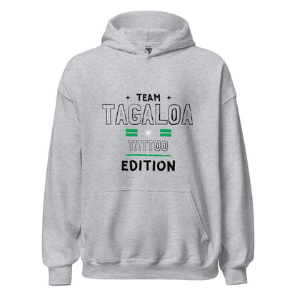 Team Tagaloa Tattoo Edition Grey Hoodie