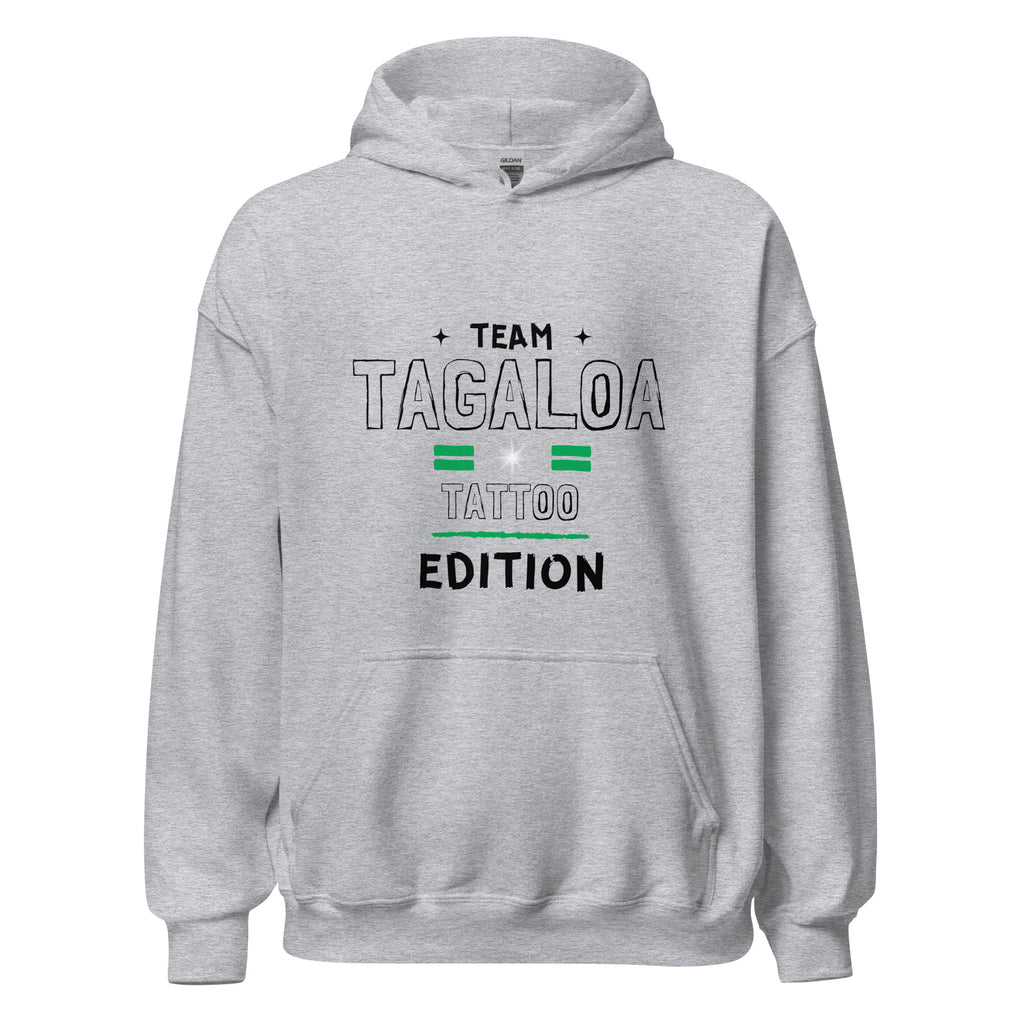 Team Tagaloa Tattoo Edition Grey Hoodie