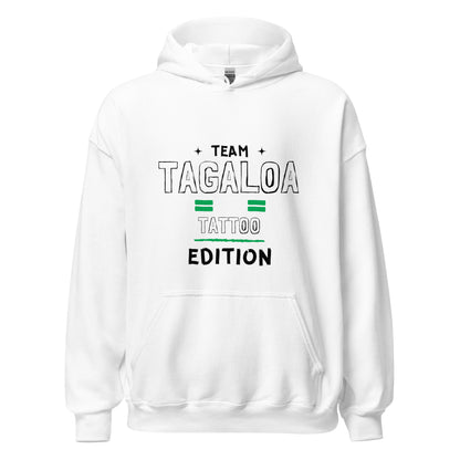 Team Tagaloa Tattoo Edition White Hoodie